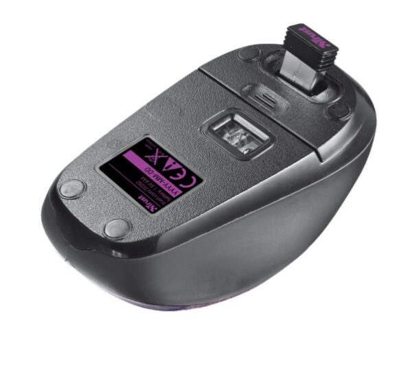 Mouse inalámbrico Yvi - atrapasueños violeta