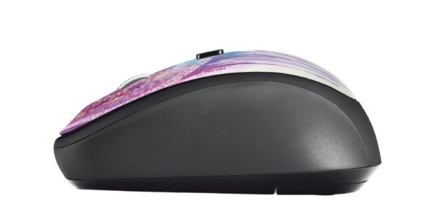 Mouse inalámbrico Yvi - atrapasueños violeta