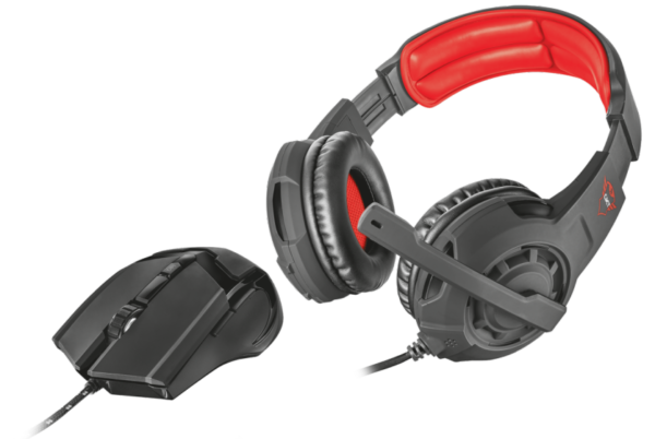 Juego de auriculares y mouse GXT 784