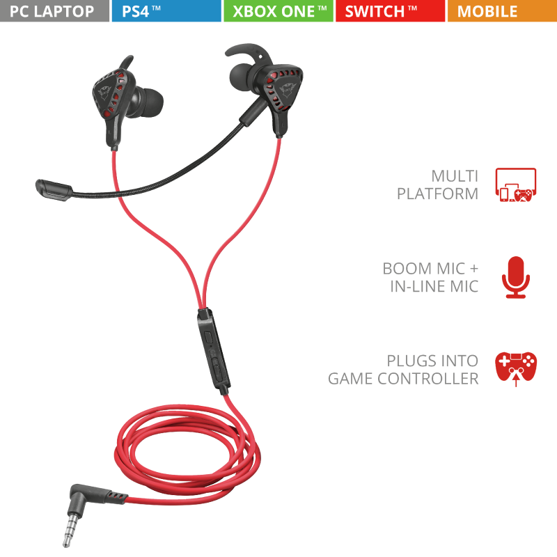 Audífonos Gamer GXT 408 Cobra