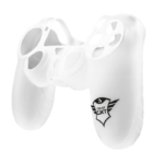 Funda de silicona control PS4 - Blanco