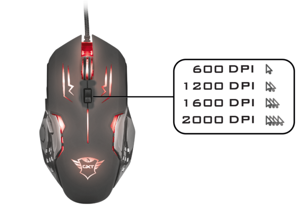 Mouse Gamer GXT 108