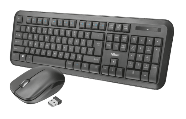 Teclado inalámbrico con mouse Nova