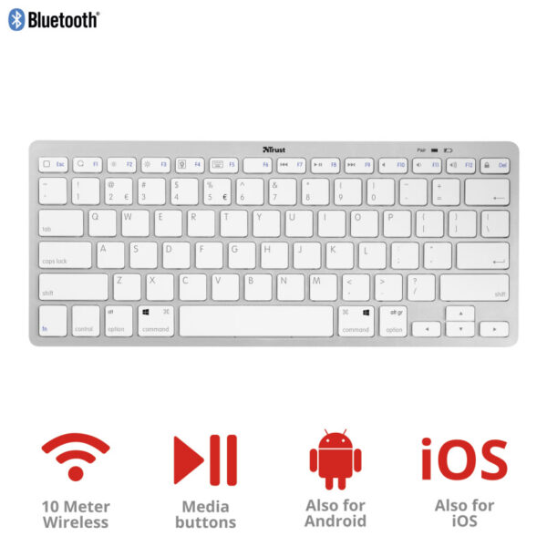 Teclado inalámbrico Nado Bluetooth