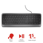 Teclado silencioso Erou
