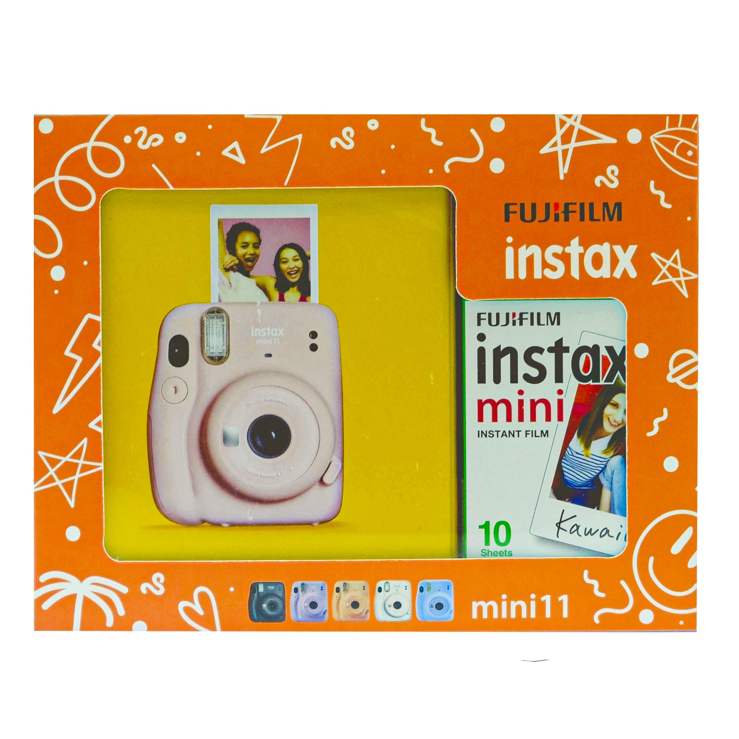 Conoce toda la gama de cartuchos Instax Mini 