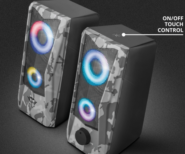 Altavoces 2.0 con  iluminación RGB